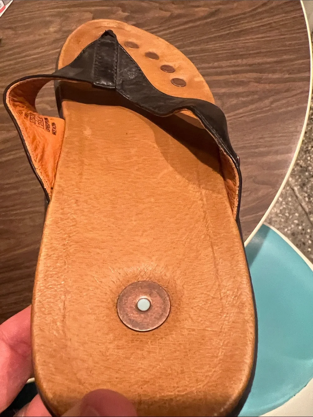 JUIL Mens Appllo Slide Thong Sandals (Size US12)